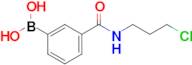 (3-((3-Chloropropyl)carbamoyl)phenyl)boronic acid