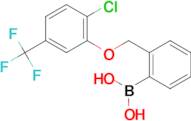 (2-((2-Chloro-5-(trifluoromethyl)phenoxy)methyl)phenyl)boronic acid