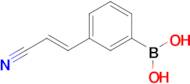 (E)-(3-(2-Cyanovinyl)phenyl)boronic acid