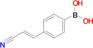 (4-(2-Cyanovinyl)phenyl)boronic acid
