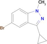 5-Bromo-3-cyclopropyl-1-methyl-1H-indazole