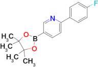 2-(4-Fluorophenyl)-5-(4,4,5,5-tetramethyl-1,3,2-dioxaborolan-2-yl)pyridine