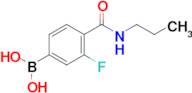 (3-Fluoro-4-(propylcarbamoyl)phenyl)boronic acid
