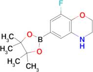 8-Fluoro-6-(4,4,5,5-tetramethyl-1,3,2-dioxaborolan-2-yl)-3,4-dihydro-2H-benzo[b][1,4]oxazine
