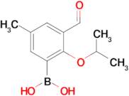 (3-Formyl-2-isopropoxy-5-methylphenyl)boronic acid