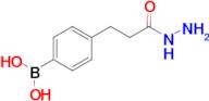 (4-(3-Hydrazinyl-3-oxopropyl)phenyl)boronic acid