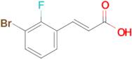3-(3-bromo-2-fluorophenyl)acrylic acid