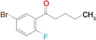1-(5-Bromo-2-fluorophenyl)pentan-1-one