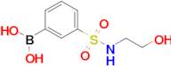 (3-(N-(2-Hydroxyethyl)sulfamoyl)phenyl)boronic acid