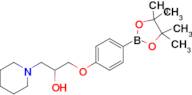 1-(Piperidin-1-yl)-3-(4-(4,4,5,5-tetramethyl-1,3,2-dioxaborolan-2-yl)phenoxy)propan-2-ol