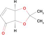 (3aR,6aR)-2,2-Dimethyl-3aH-cyclopenta[d][1,3]dioxol-4(6aH)-one