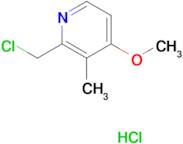 2-(Chloromethyl)-4-methoxy-3-methylpyridine hydrochloride