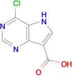 4-Chloro-5H-pyrrolo[3,2-d]pyrimidine-7-carboxylic acid