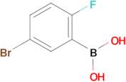 5-Bromo-2-fluorobenzeneboronic acid
