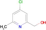 (4-Chloro-6-methylpyridin-2-yl)methanol