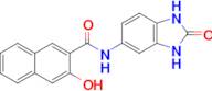 3-Hydroxy-N-(2-oxo-2,3-dihydro-1H-benzo[d]imidazol-5-yl)-2-naphthamide