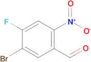 5-Bromo-4-fluoro-2-nitrobenzaldehyde