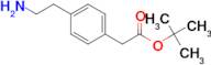 tert-Butyl 2-(4-(2-aminoethyl)phenyl)acetate