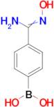 (4-(N'-Hydroxycarbamimidoyl)phenyl)boronic acid