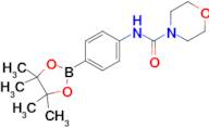 N-(4-(4,4,5,5-Tetramethyl-1,3,2-dioxaborolan-2-yl)phenyl)morpholine-4-carboxamide