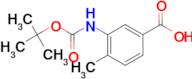 3-((tert-Butoxycarbonyl)amino)-4-methylbenzoic acid