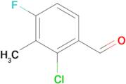 2-Chloro-4-fluoro-3-methylbenzaldehyde