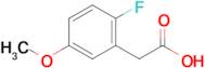 2-(2-Fluoro-5-methoxyphenyl)acetic acid