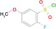 2-Fluoro-5-methoxybenzene-1-sulfonyl chloride