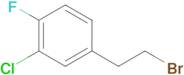 4-(2-Bromoethyl)-2-chloro-1-fluorobenzene