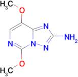 5,8-Dimethoxy-[1,2,4]triazolo[1,5-c]pyrimidin-2-amine