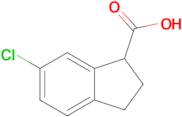 6-Chloro-2,3-dihydro-1H-indene-1-carboxylic acid