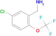 (5-Chloro-2-(trifluoromethoxy)phenyl)methanamine