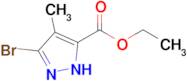 Ethyl 3-bromo-4-methyl-1H-pyrazole-5-carboxylate