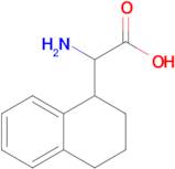 2-Amino-2-(1,2,3,4-tetrahydronaphthalen-1-yl)acetic acid