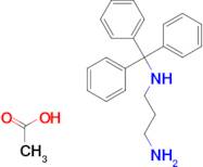 N1-Tritylpropane-1,3-diamine acetate