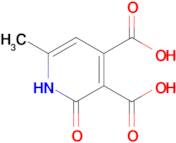 2-Hydroxy-6-methylpyridine-3,4-dicarboxylic acid