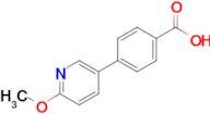 4-(6-Methoxypyridin-3-yl)benzoic acid