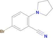 5-Bromo-2-(pyrrolidin-1-yl)benzonitrile