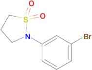 2-(3-Bromophenyl)isothiazolidine 1,1-dioxide