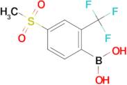 (4-(Methylsulfonyl)-2-(trifluoromethyl)phenyl)boronic acid