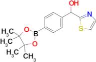 (4-(4,4,5,5-Tetramethyl-1,3,2-dioxaborolan-2-yl)phenyl)(thiazol-2-yl)methanol