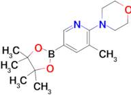 4-(3-Methyl-5-(4,4,5,5-tetramethyl-1,3,2-dioxaborolan-2-yl)pyridin-2-yl)morpholine