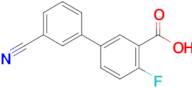 3'-Cyano-4-fluoro-[1,1'-biphenyl]-3-carboxylic acid
