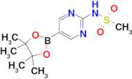 N-(5-(4,4,5,5-Tetramethyl-1,3,2-dioxaborolan-2-yl)pyrimidin-2-yl)methanesulfonamide