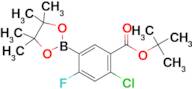 tert-Butyl 2-chloro-4-fluoro-5-(4,4,5,5-tetramethyl-1,3,2-dioxaborolan-2-yl)benzoate
