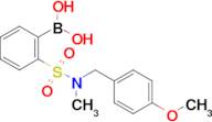 (2-(N-(4-Methoxybenzyl)-N-methylsulfamoyl)phenyl)boronic acid