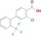 3-Chloro-2'-(trifluoromethyl)-[1,1'-biphenyl]-4-carboxylic acid
