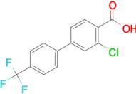 3-Chloro-4'-(trifluoromethyl)-[1,1'-biphenyl]-4-carboxylic acid
