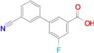 3'-Cyano-5-fluoro-[1,1'-biphenyl]-3-carboxylic acid