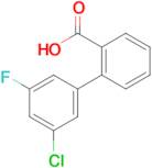 3'-Chloro-5'-fluoro-[1,1'-biphenyl]-2-carboxylic acid